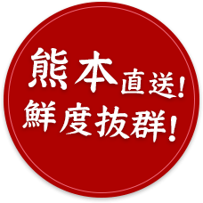 熊本直送！鮮度抜群！